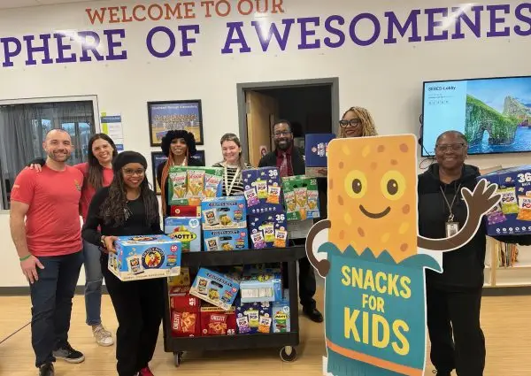 Snacks for Kids Makes Its First Delivery to Southeast Raleigh Elementary